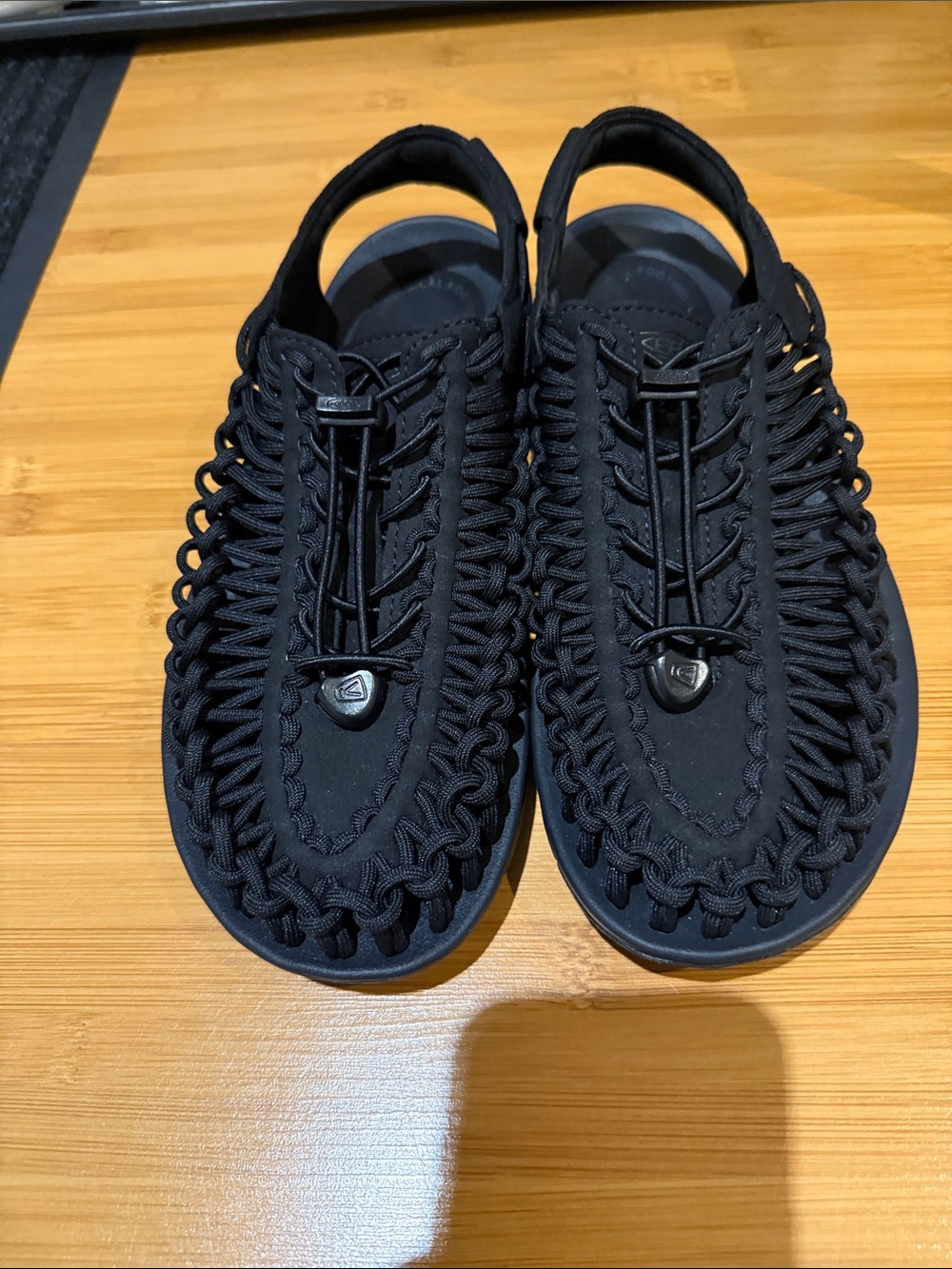 Keen Black Rope Sandals